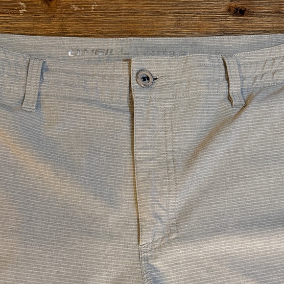O'Neill Light Gray Hybrid Shorts - Picture 2 of 9